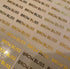 Clear Custom Labels